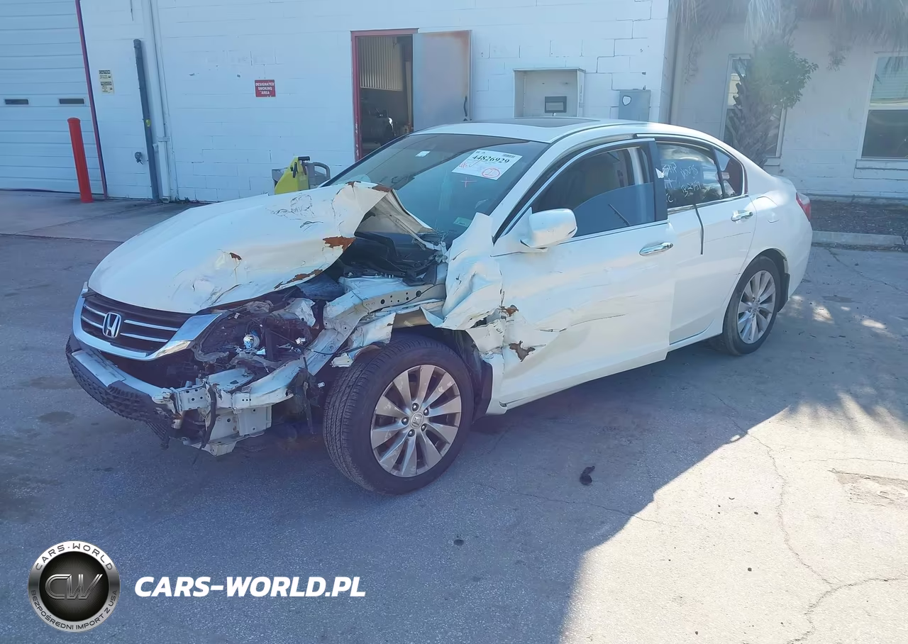 2013 Honda Accord Ex-L VIN:1HGCR2F86DA243907 - 2