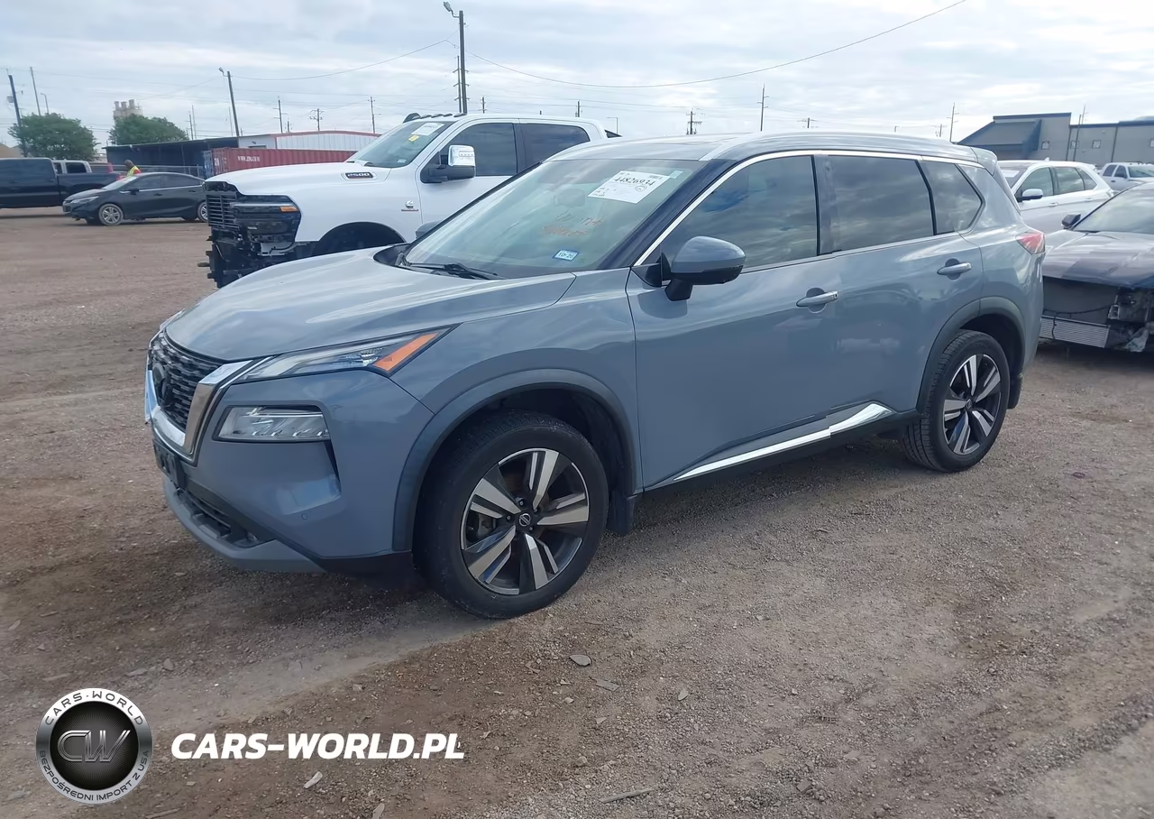 2021 Nissan Rogue Sl Fwd VIN:5N1AT3CA4MC801306 - 2