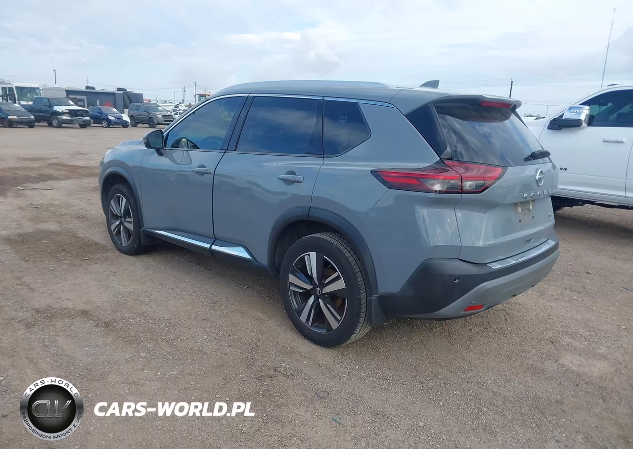 2021 Nissan Rogue Sl Fwd VIN:5N1AT3CA4MC801306 - 3