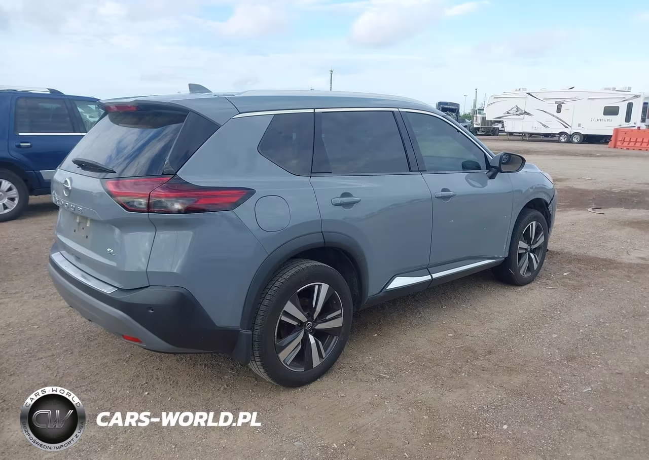 2021 Nissan Rogue Sl Fwd VIN:5N1AT3CA4MC801306 - 4