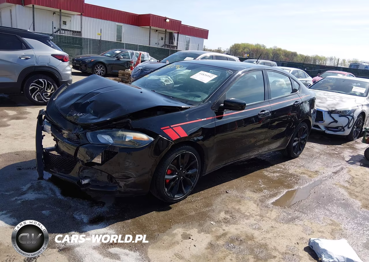 2016 Dodge Dart Sxt Sport Blacktop VIN:1C3CDFFA2GD818101 - 2