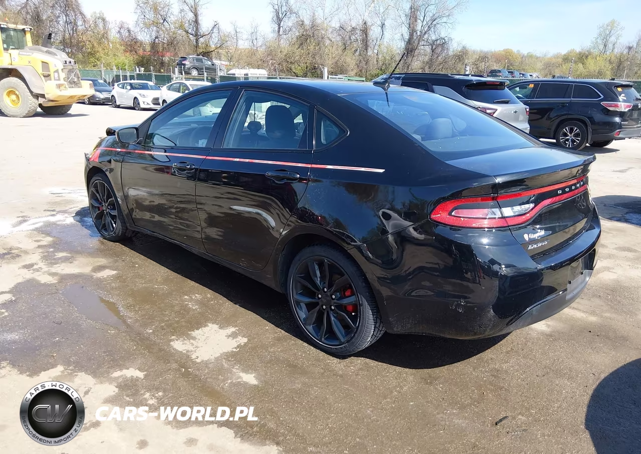 2016 Dodge Dart Sxt Sport Blacktop VIN:1C3CDFFA2GD818101 - 3