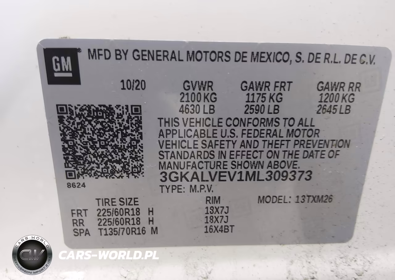 2021 GMC Terrain Awd Slt VIN:3GKALVEV1ML309373 - 9