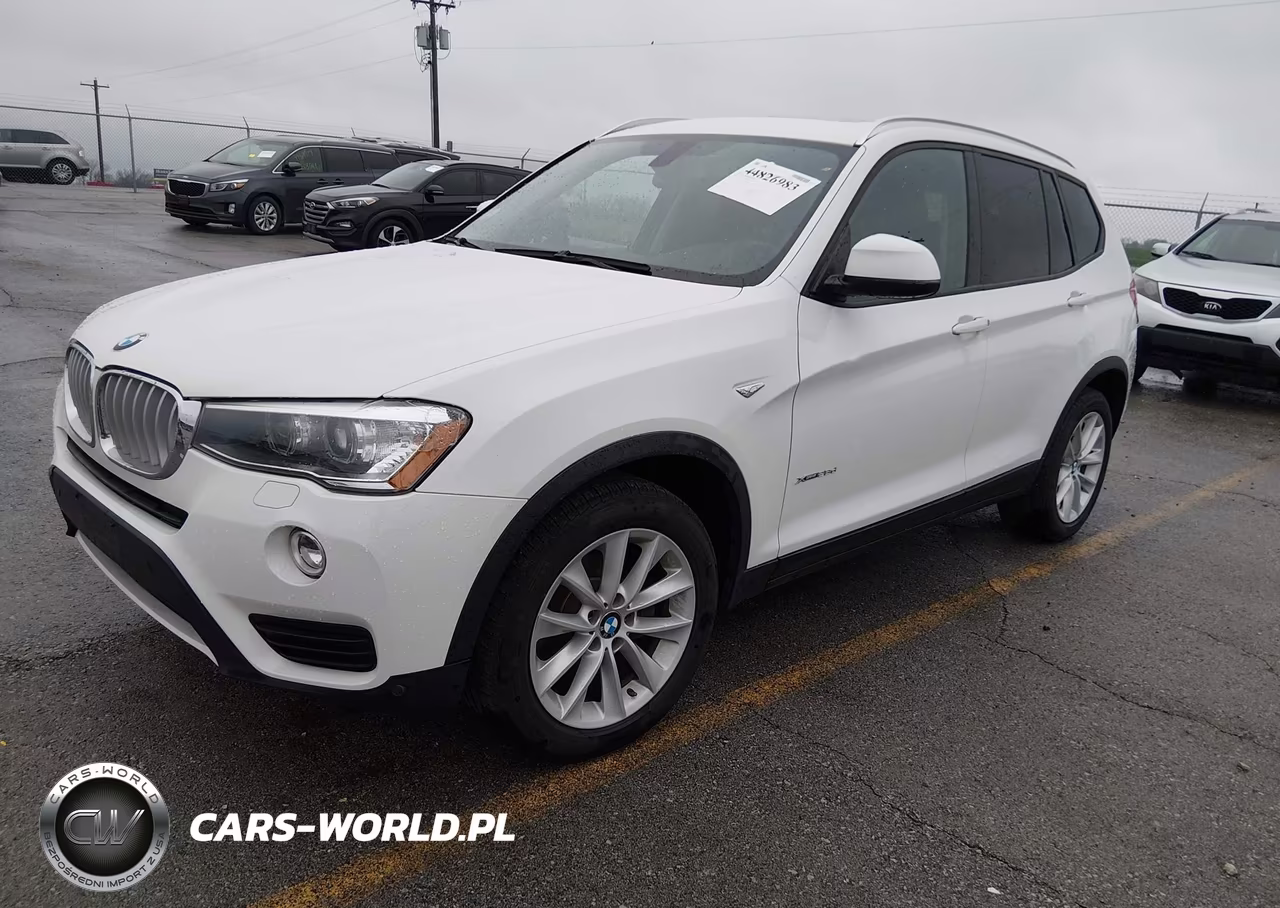 2016 BMW X3 xDrive28D VIN:5UXWY3C53G0N87184 - 2