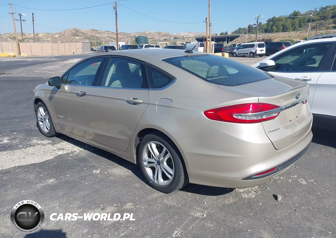 2018 Ford Fusion Hybrid S VIN:3FA6P0UU5JR209437 - 3