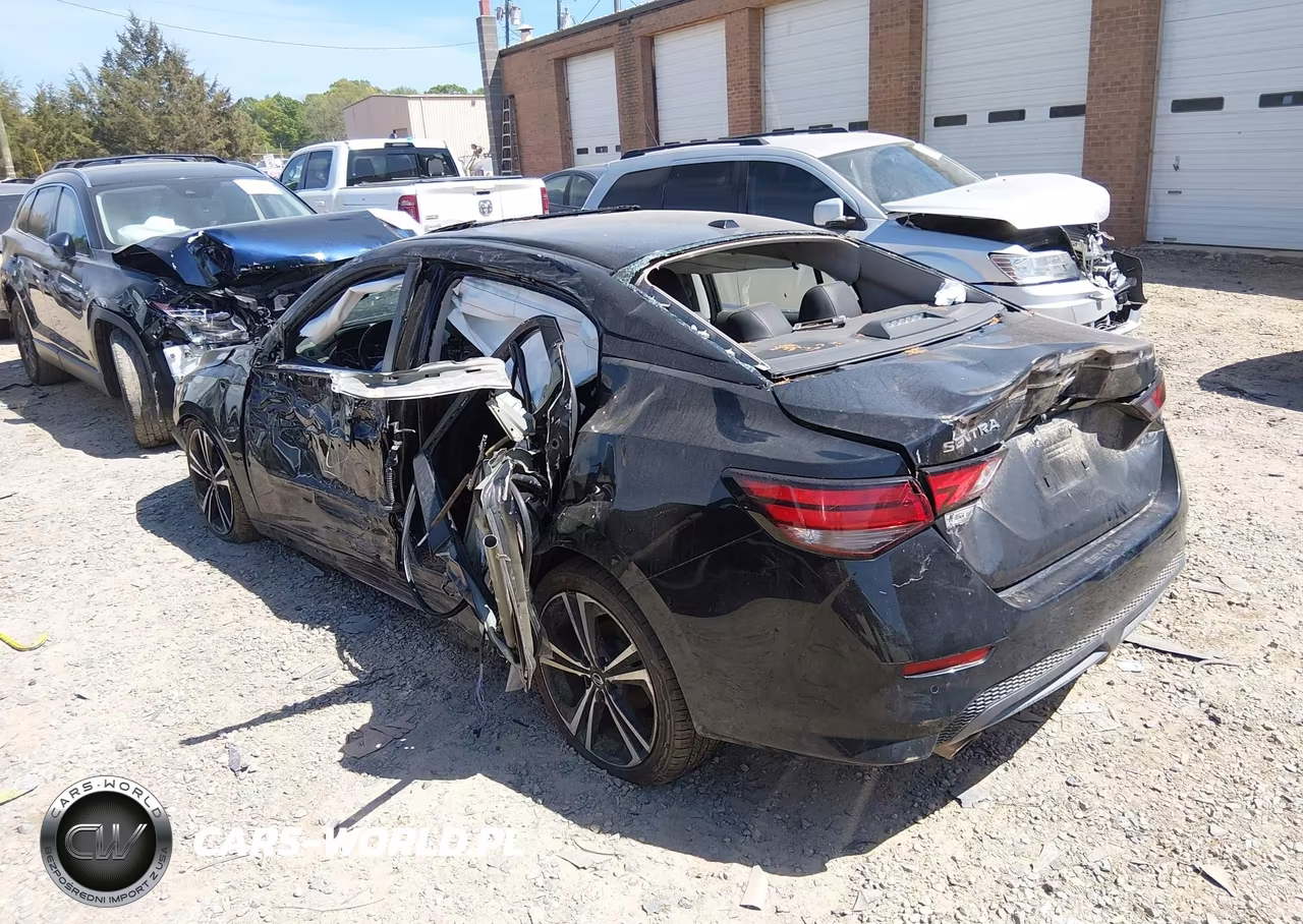 2021 Nissan Sentra Sr Xtronic Cvt VIN:3N1AB8DV9MY291163 - 3