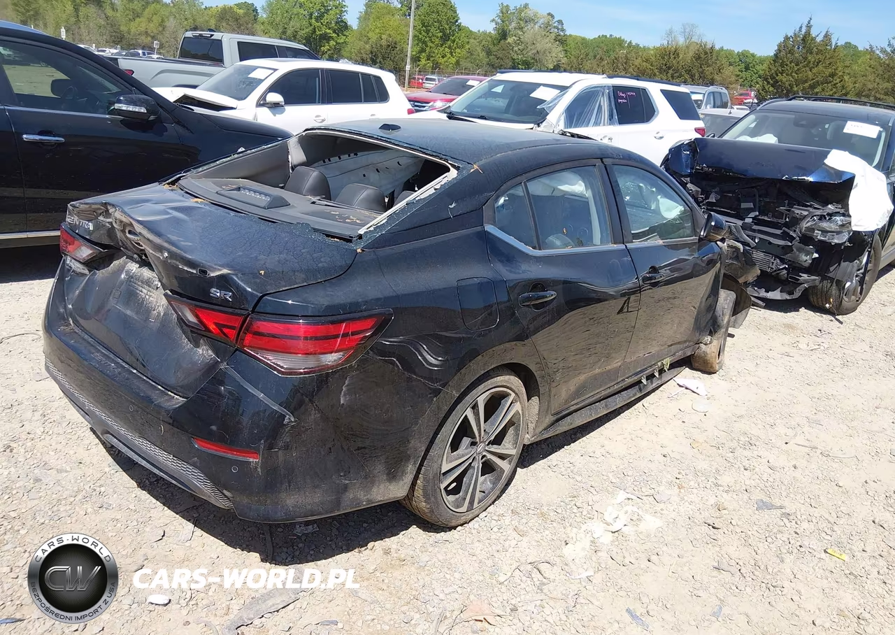 2021 Nissan Sentra Sr Xtronic Cvt VIN:3N1AB8DV9MY291163 - 4