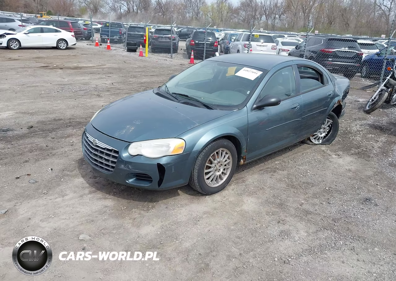 2005 Chrysler Sebring VIN:1C3EL46X75N581018 - 2