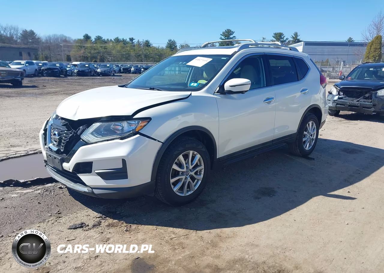 2017 Nissan Rogue Sv VIN:5N1AT2MV3HC737115 - 2