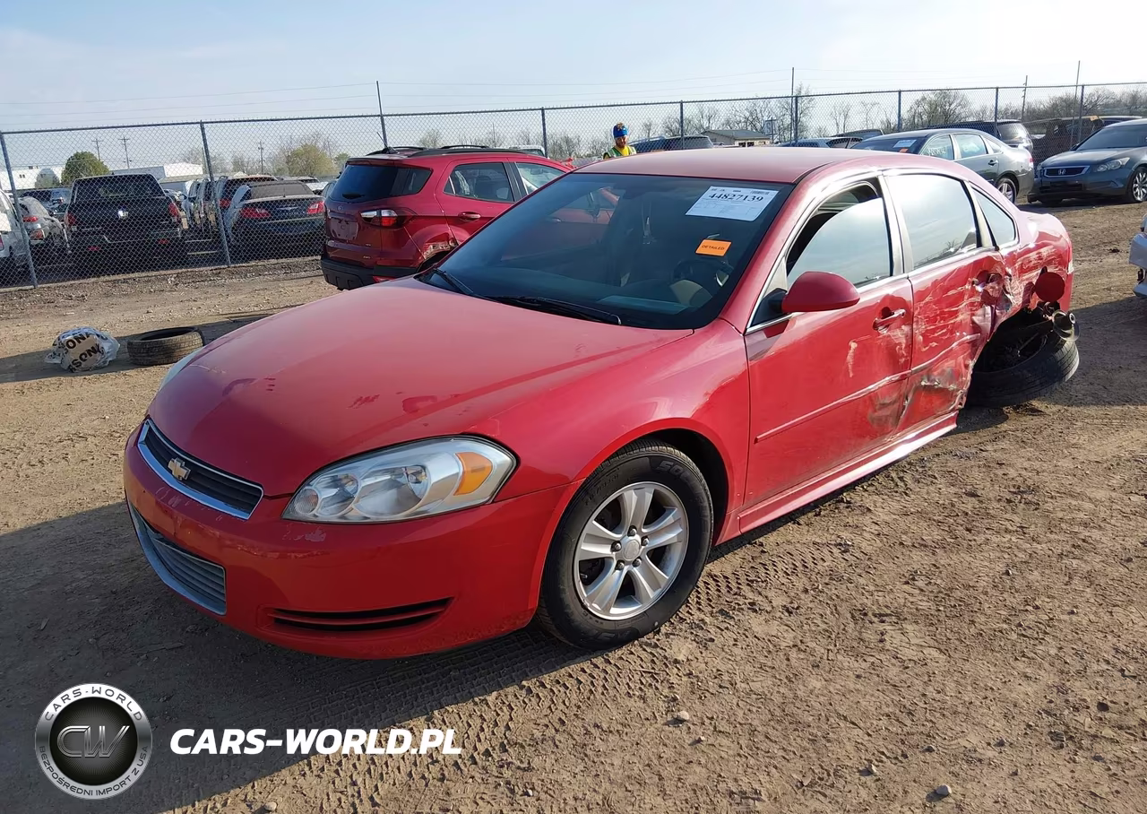 2012 Chevrolet Impala Ls VIN:2G1WF5E30C1158851 - 2