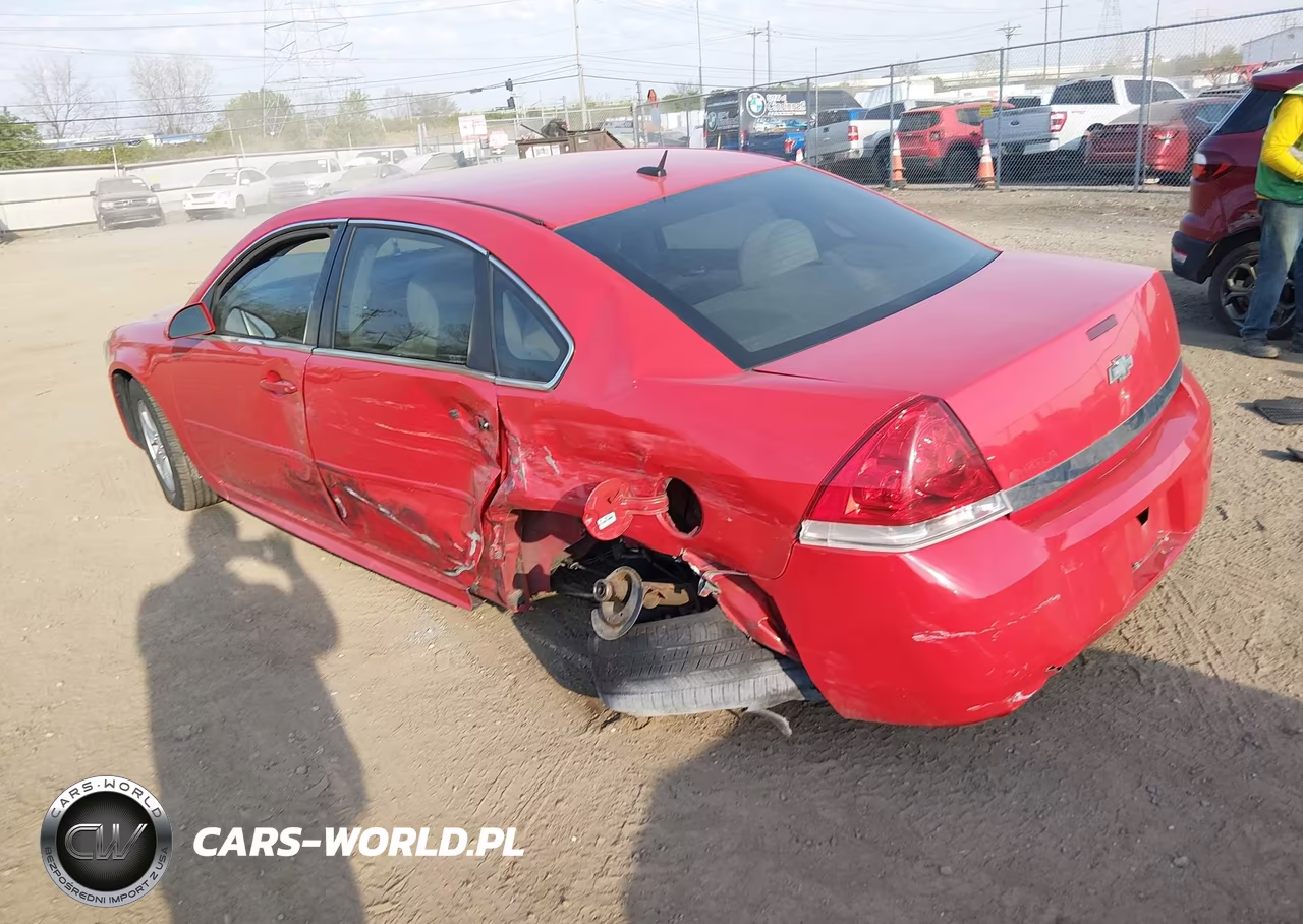 2012 Chevrolet Impala Ls VIN:2G1WF5E30C1158851 - 3
