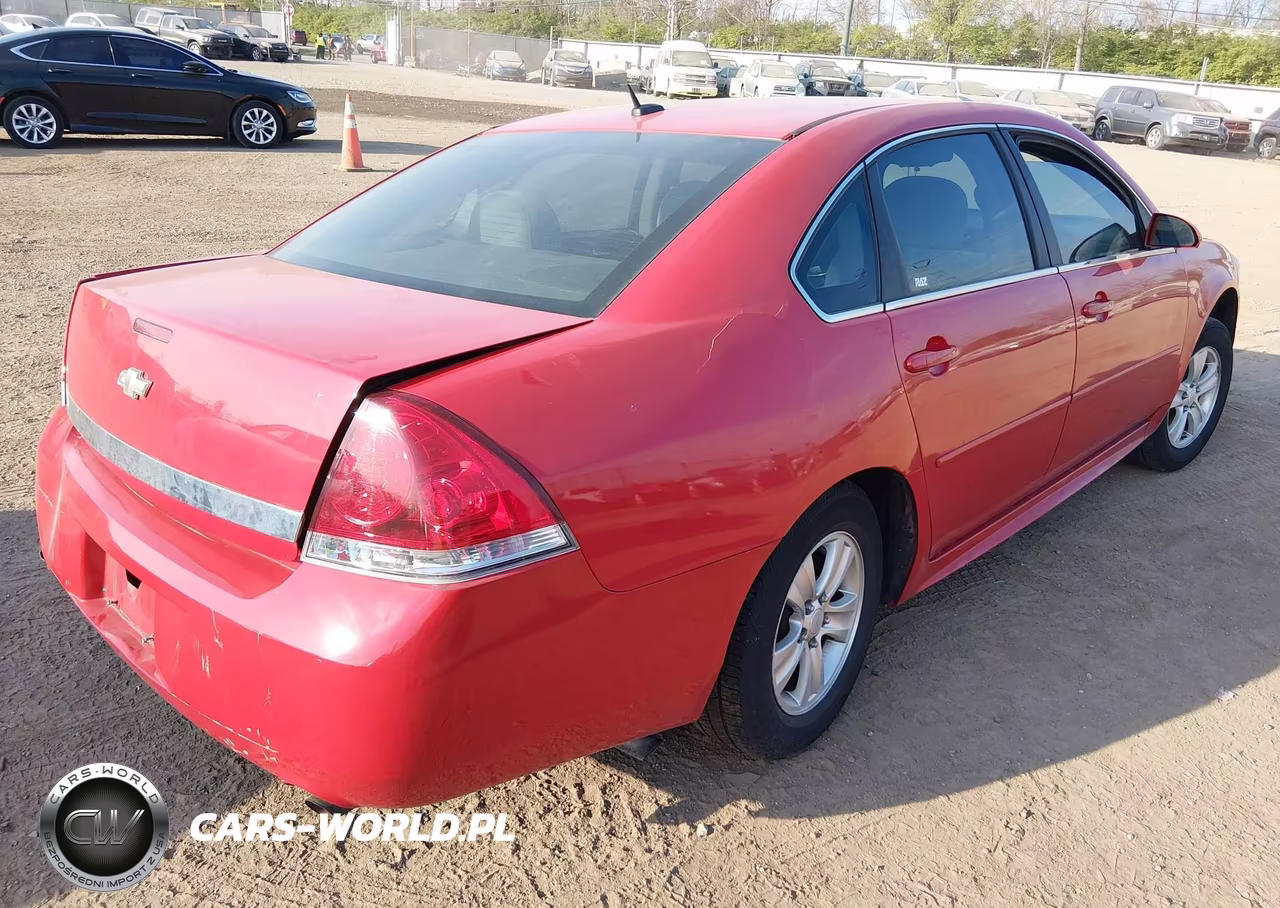 2012 Chevrolet Impala Ls VIN:2G1WF5E30C1158851 - 4