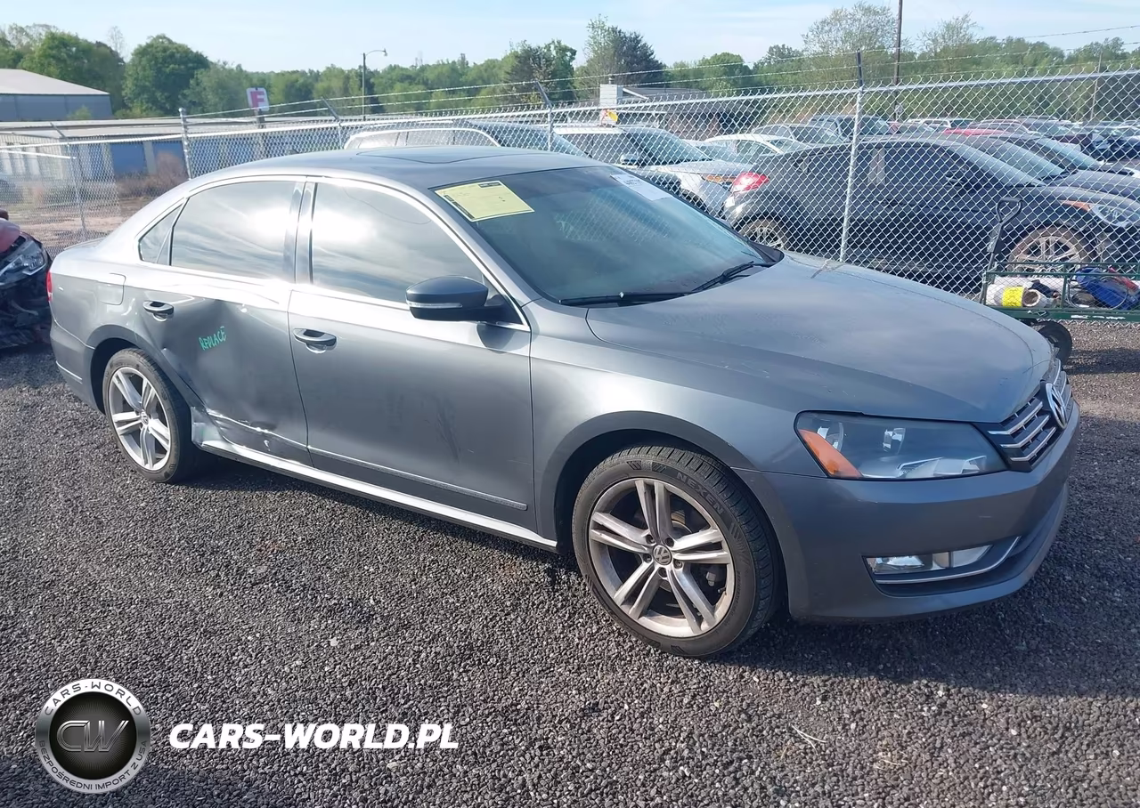 2013 Volkswagen Passat 2.0L Tdi Sel Premium