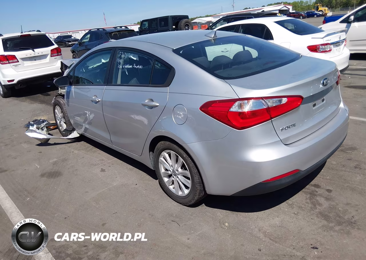 2014 Kia Forte Lx VIN:KNAFX4A68E5079313 - 3
