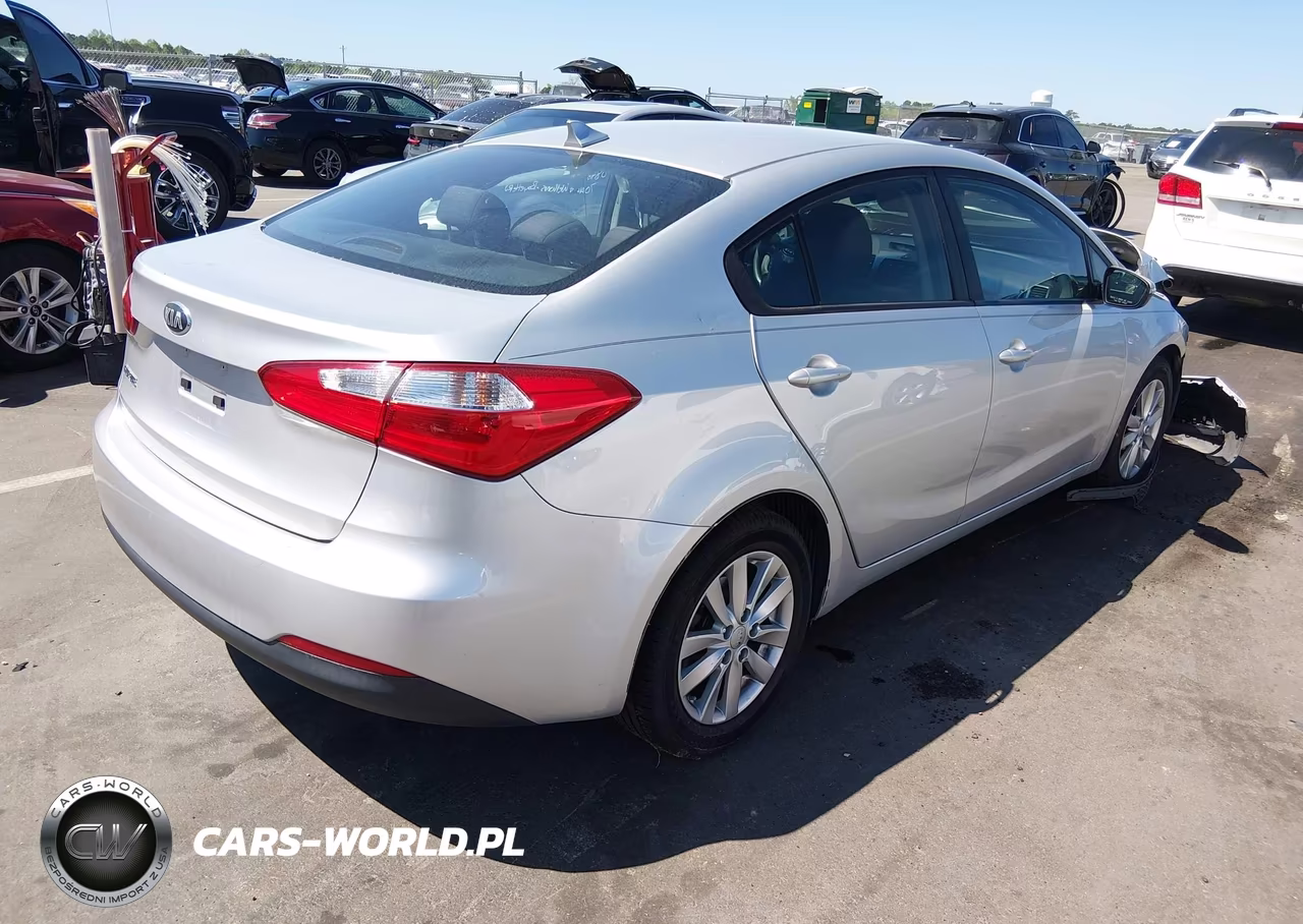 2014 Kia Forte Lx VIN:KNAFX4A68E5079313 - 4