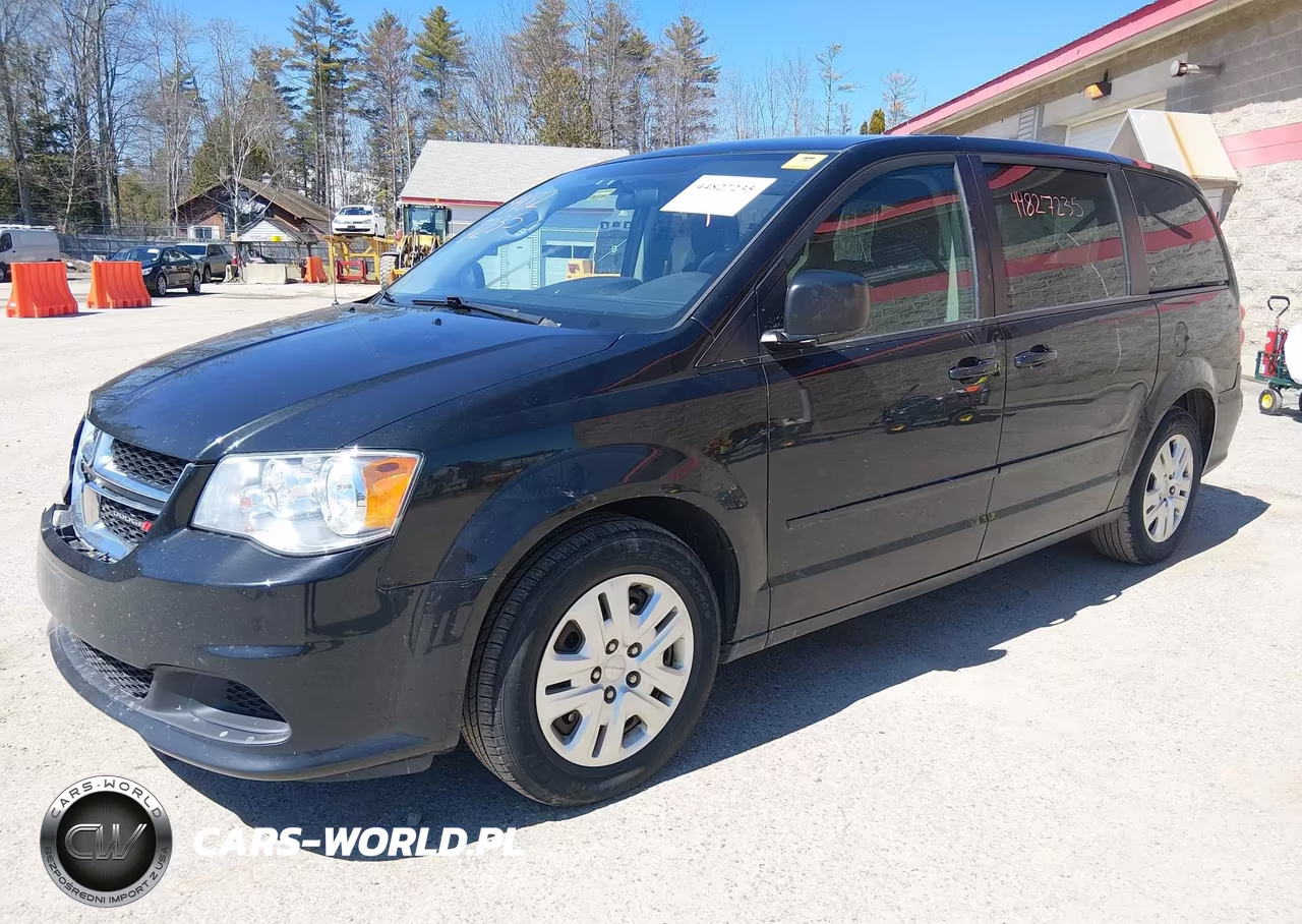 2016 Dodge Grand Caravan Se VIN:2C4RDGBG5GR383190 - 2