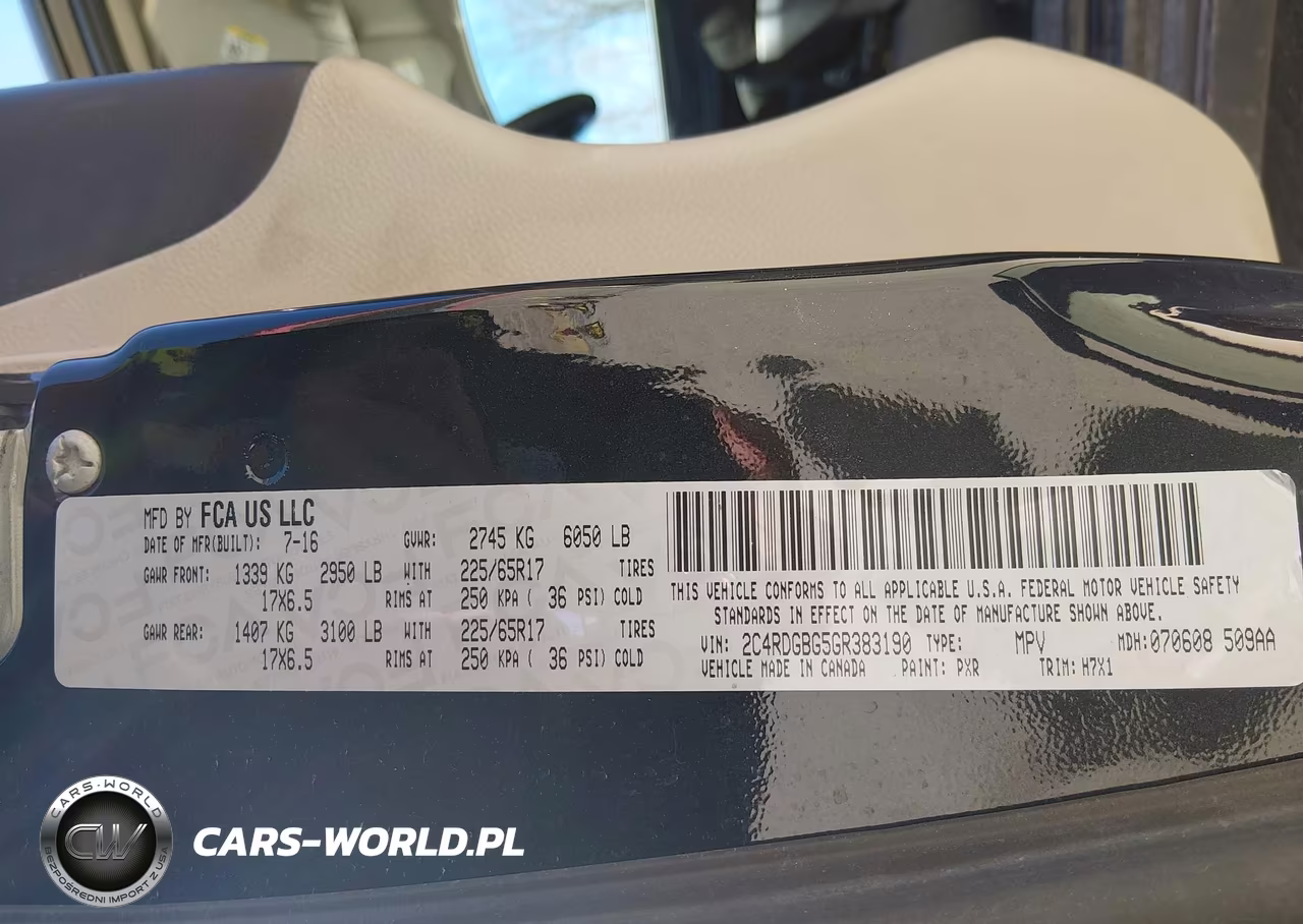 2016 Dodge Grand Caravan Se VIN:2C4RDGBG5GR383190 - 9
