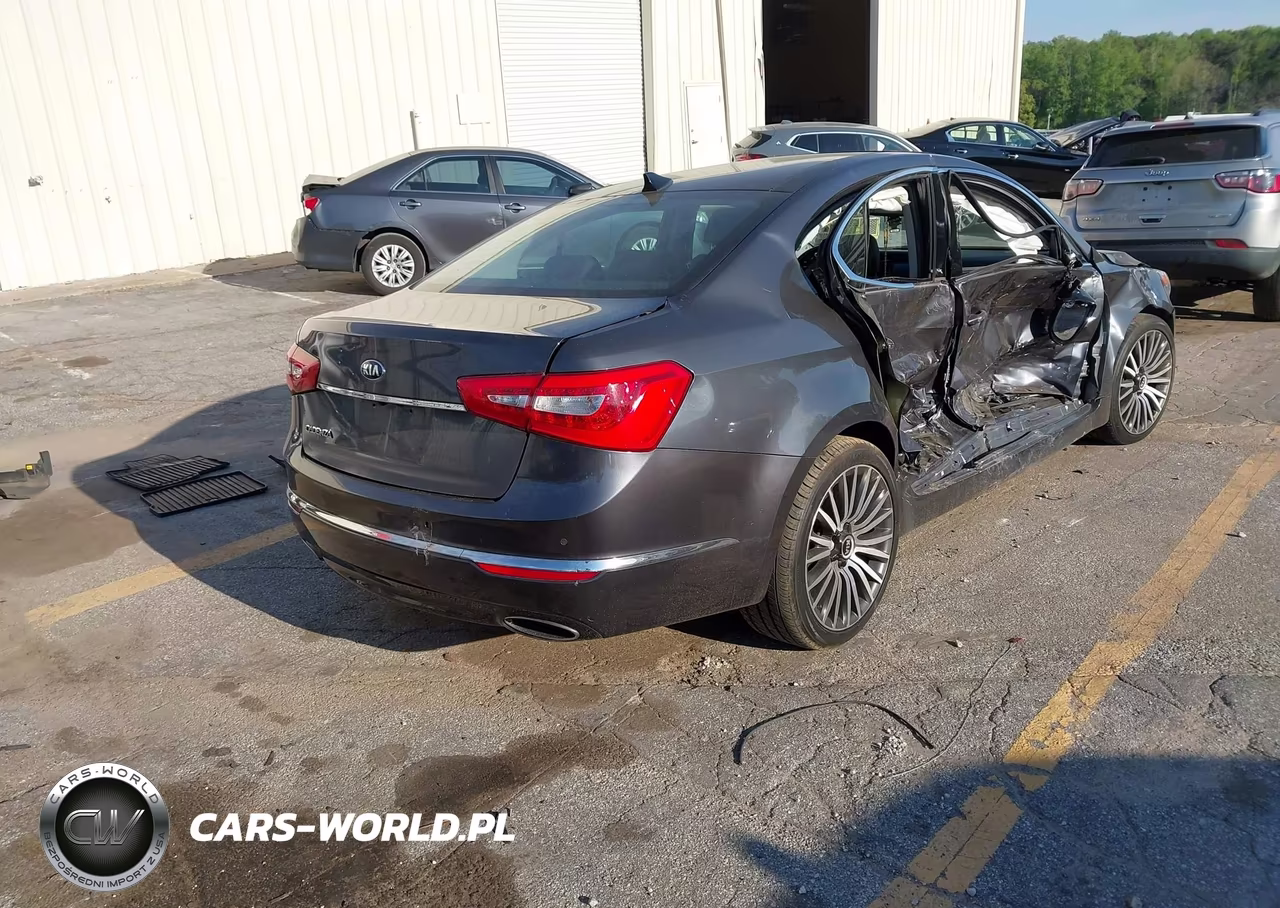 2015 Kia Cadenza Premium VIN:KNALN4D71F5168445 - 4