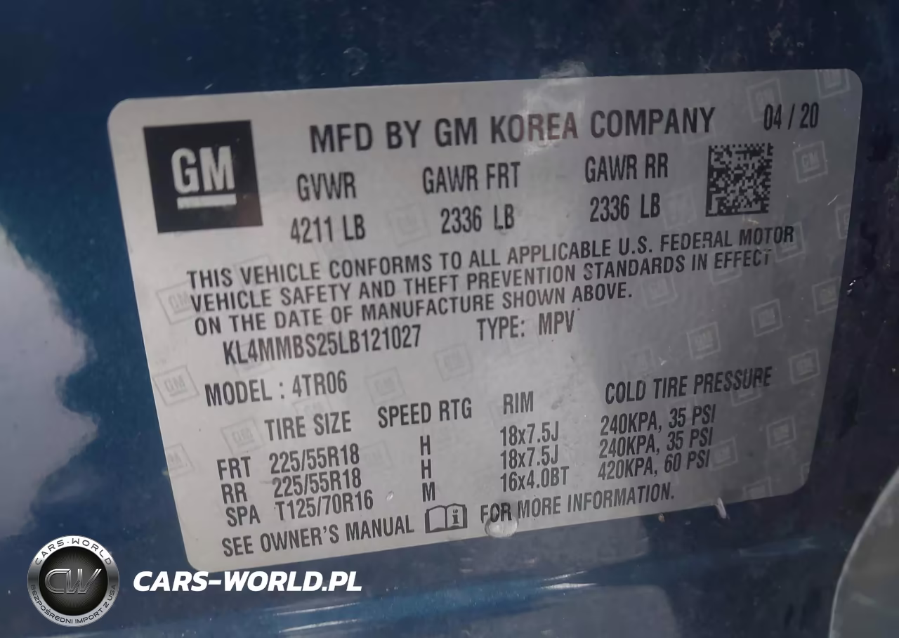 2020 Buick Encore Gx Fwd Preferred VIN:KL4MMBS25LB121027 - 9