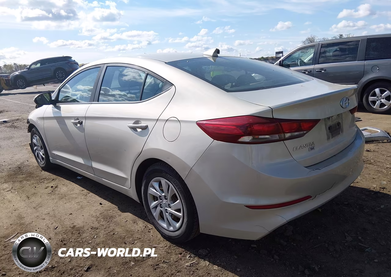 2017 Hyundai Elantra Se VIN:KMHD74LF8HU072133 - 3