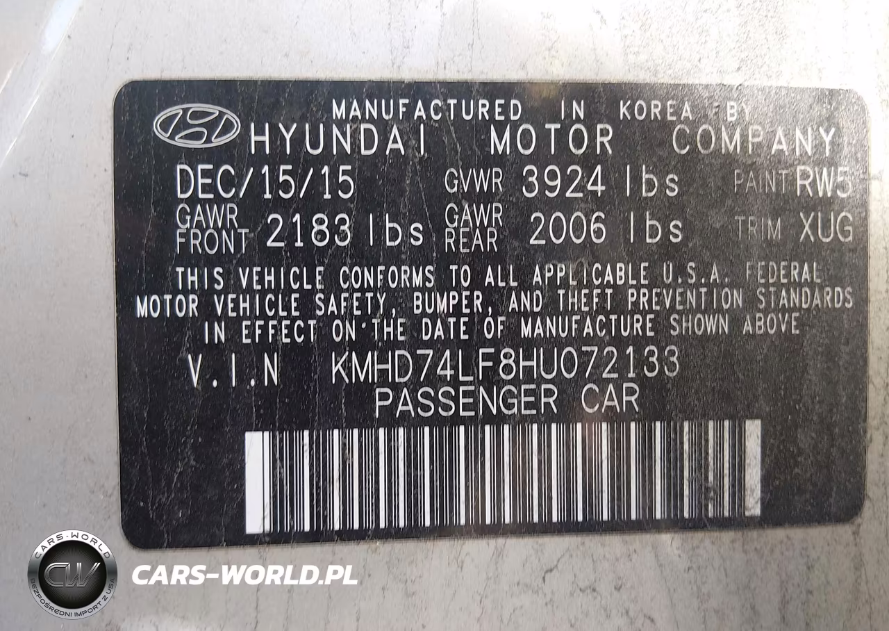 2017 Hyundai Elantra Se VIN:KMHD74LF8HU072133 - 9