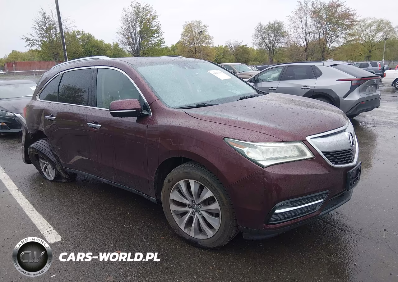 2014 Acura Mdx Technology Package