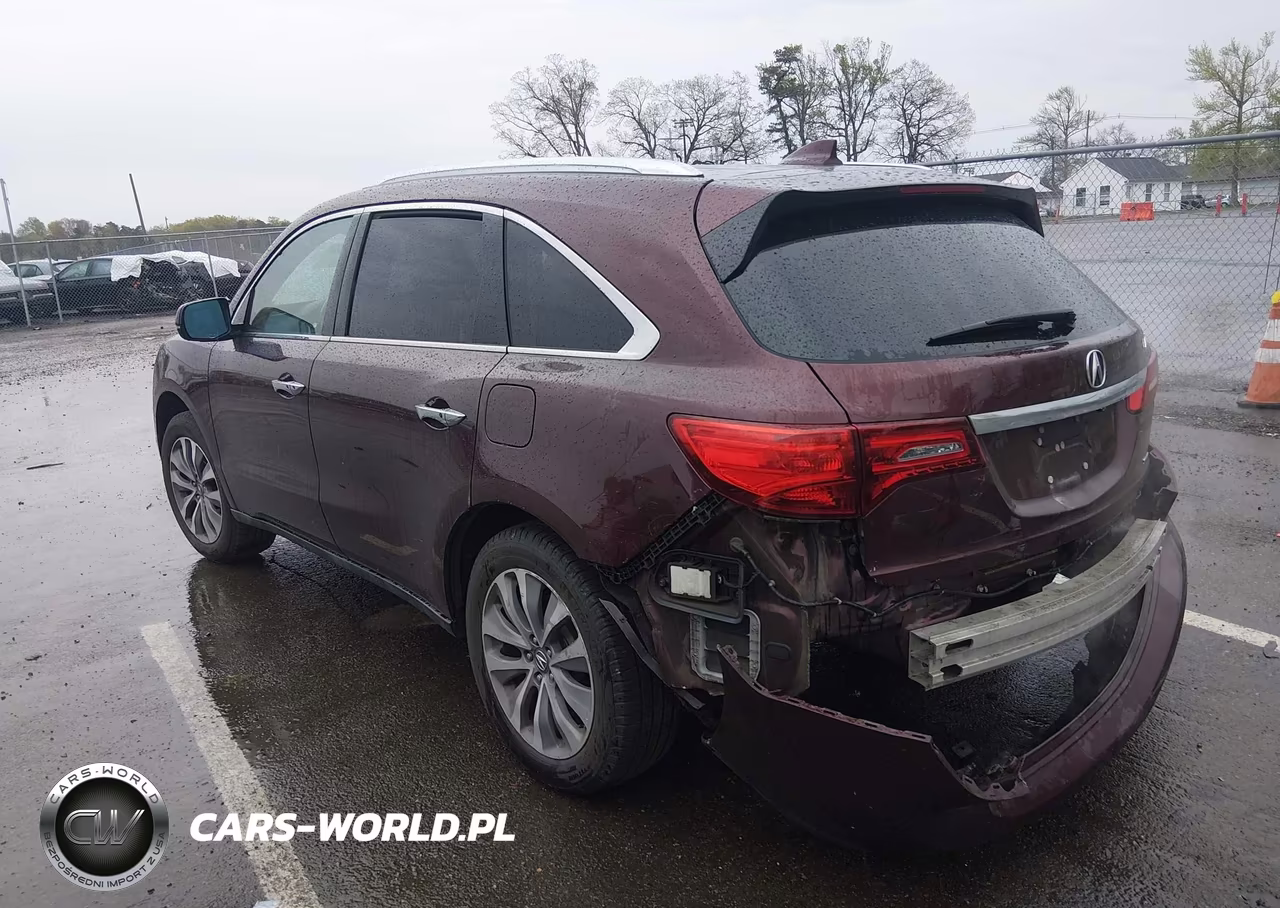 2014 Acura Mdx Technology Package VIN:5FRYD4H48EB023393 - 3