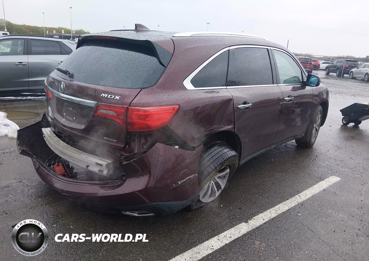 2014 Acura Mdx Technology Package VIN:5FRYD4H48EB023393 - 4