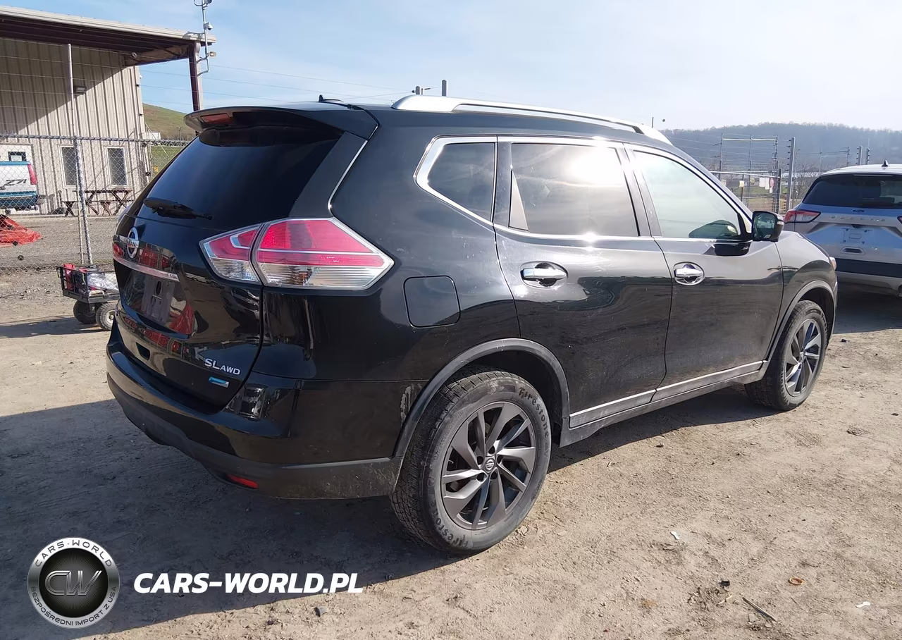 2016 Nissan Rogue S-Sl-Sv VIN:5N1AT2MV9GC818831 - 4