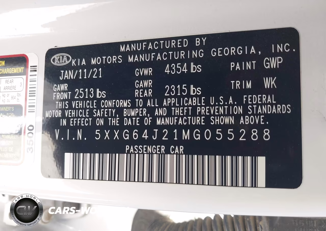 2021 Kia K5 Gt-Line VIN:5XXG64J21MG055288 - 9