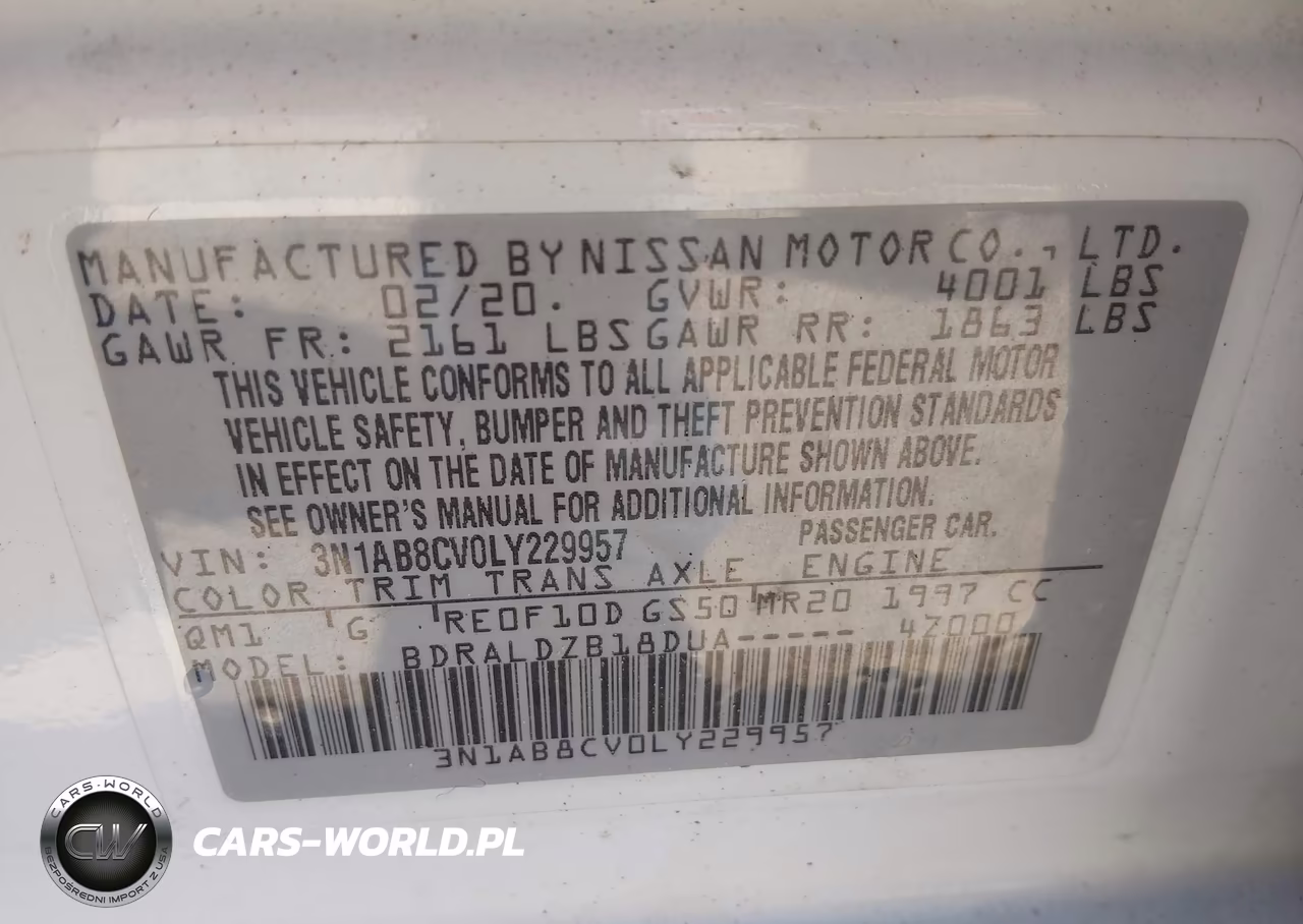 2020 Nissan Sentra Sv Xtronic Cvt VIN:3N1AB8CV0LY229957 - 9