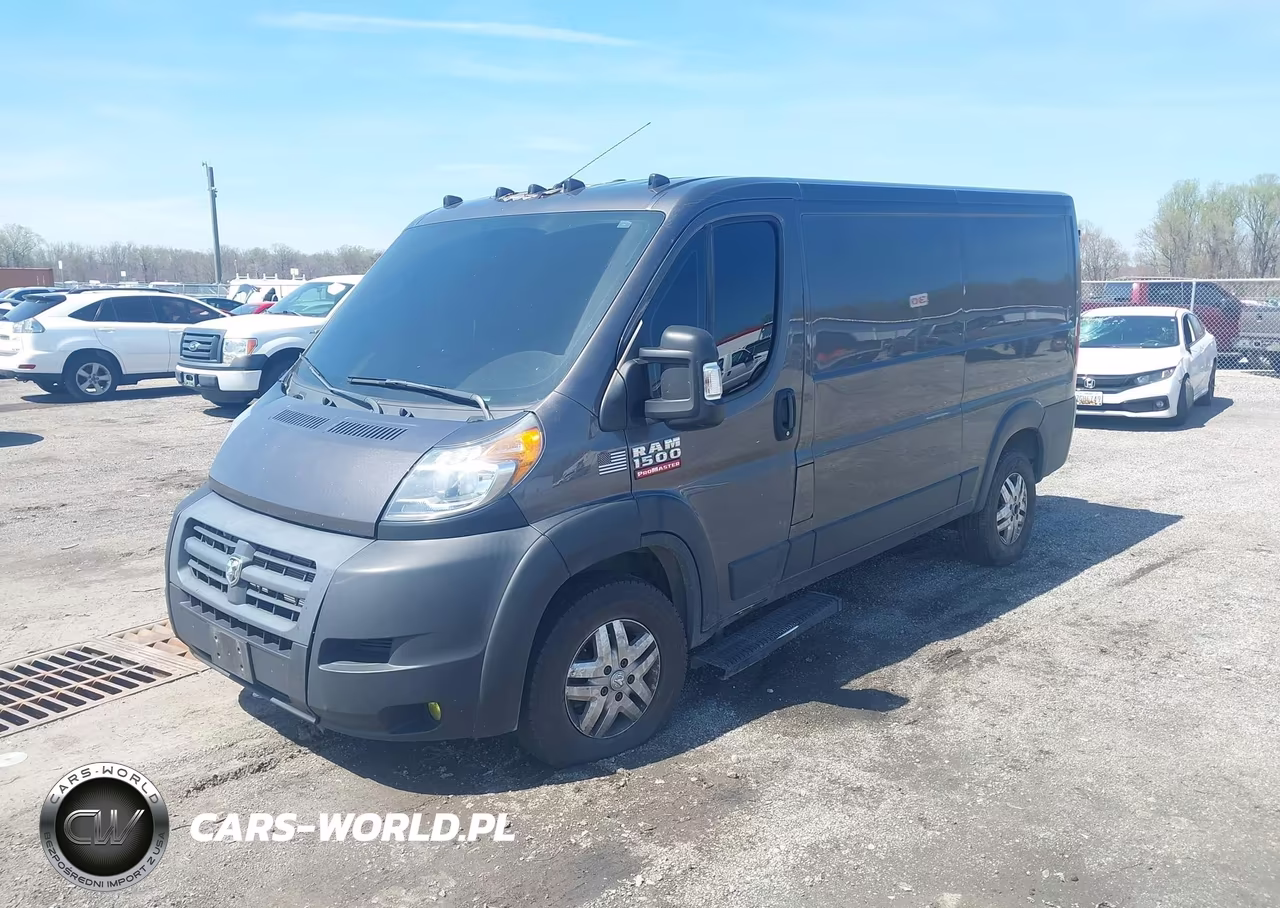 2021 Ram Promaster 1500 Low Roof 136 Wb VIN:3C6ERVAG8ME500450 - 2