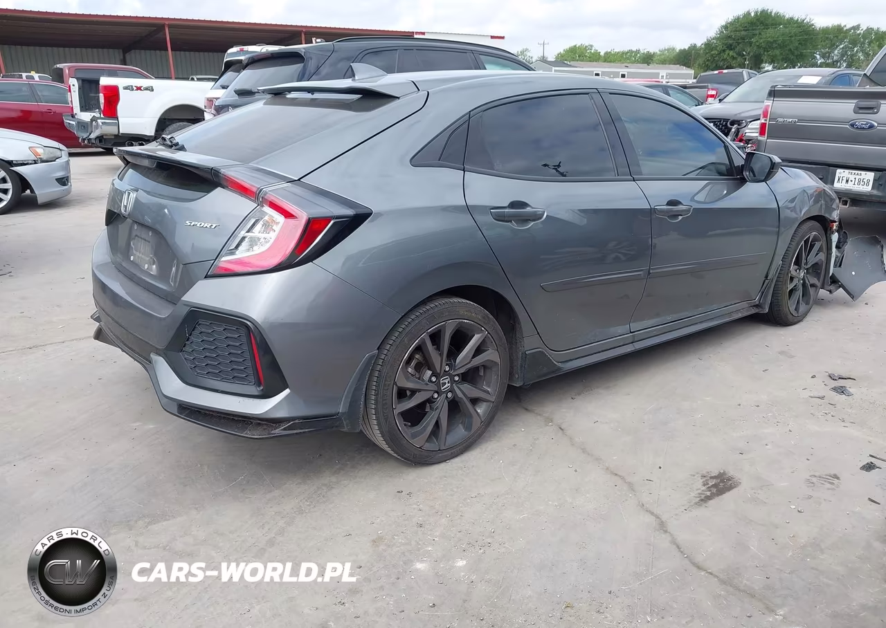 2019 Honda Civic Sport VIN:SHHFK7H47KU227788 - 4