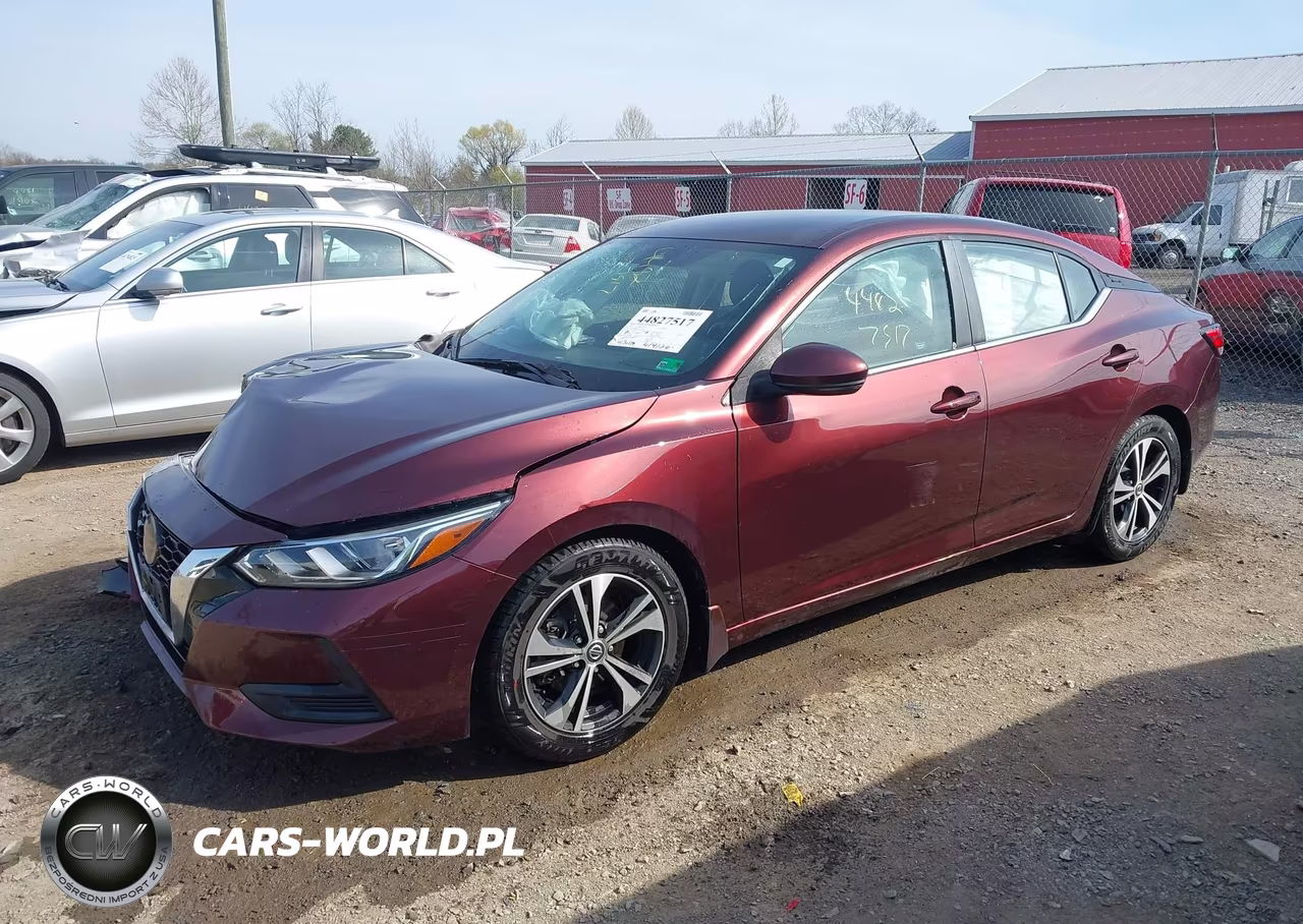 2020 Nissan Sentra Sv Xtronic Cvt VIN:3N1AB8CVXLY217380 - 2