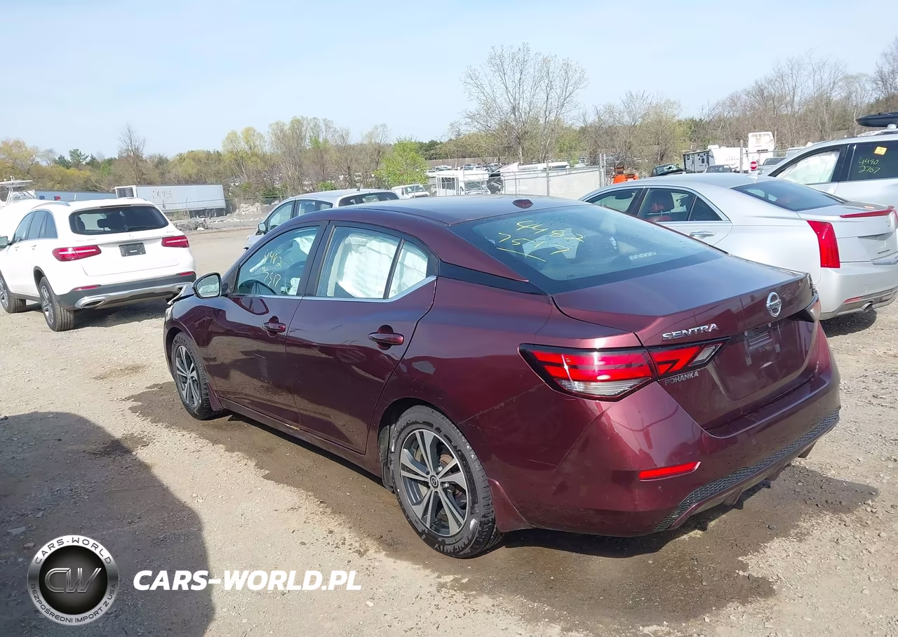 2020 Nissan Sentra Sv Xtronic Cvt VIN:3N1AB8CVXLY217380 - 3