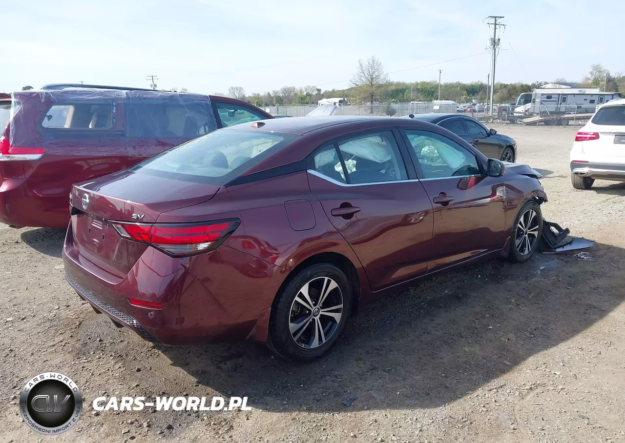 2020 Nissan Sentra Sv Xtronic Cvt VIN:3N1AB8CVXLY217380 - 4