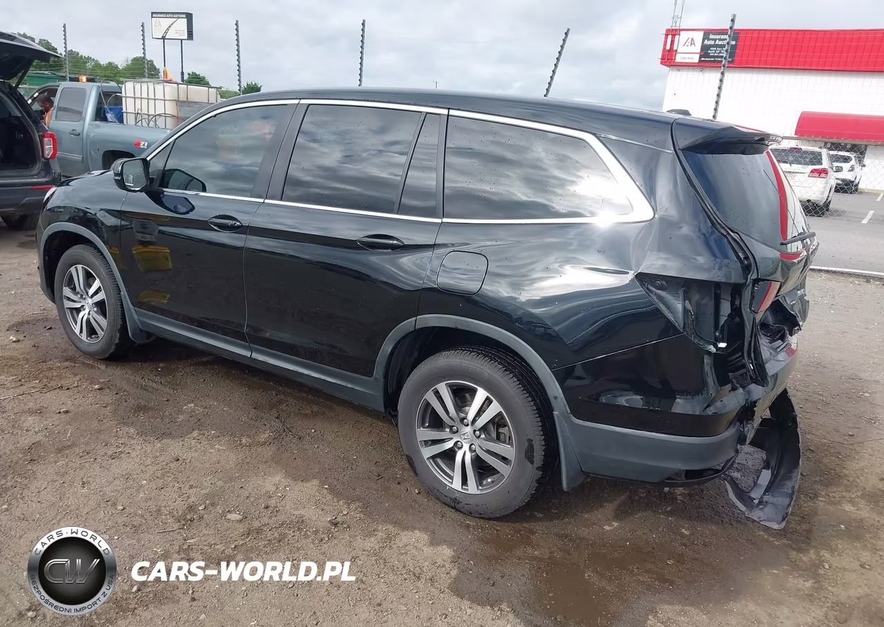 2018 Honda Pilot Ex-L VIN:5FNYF6H76JB004210 - 3