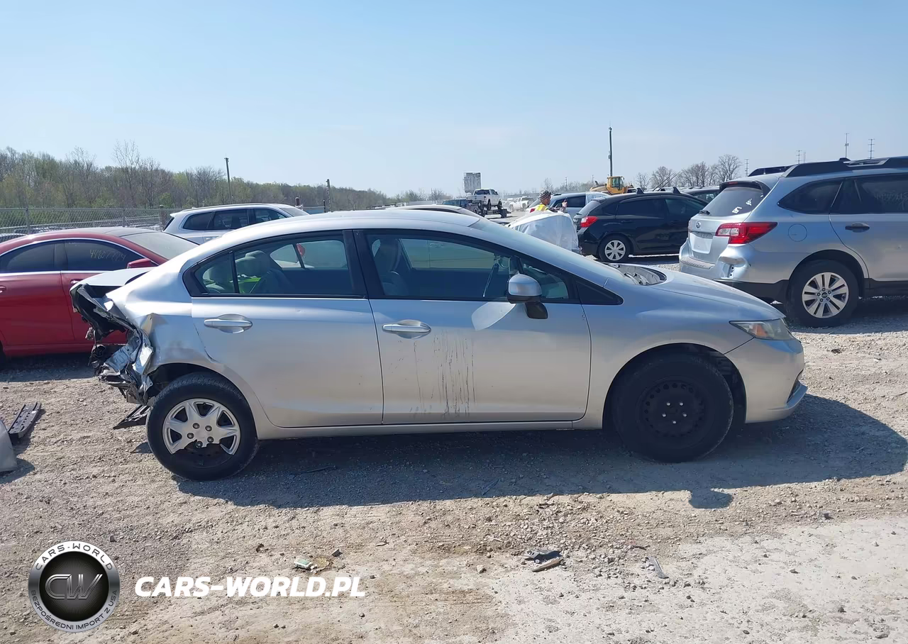 2013 Honda Civic Lx VIN:19XFB2F50DE003609 - 14