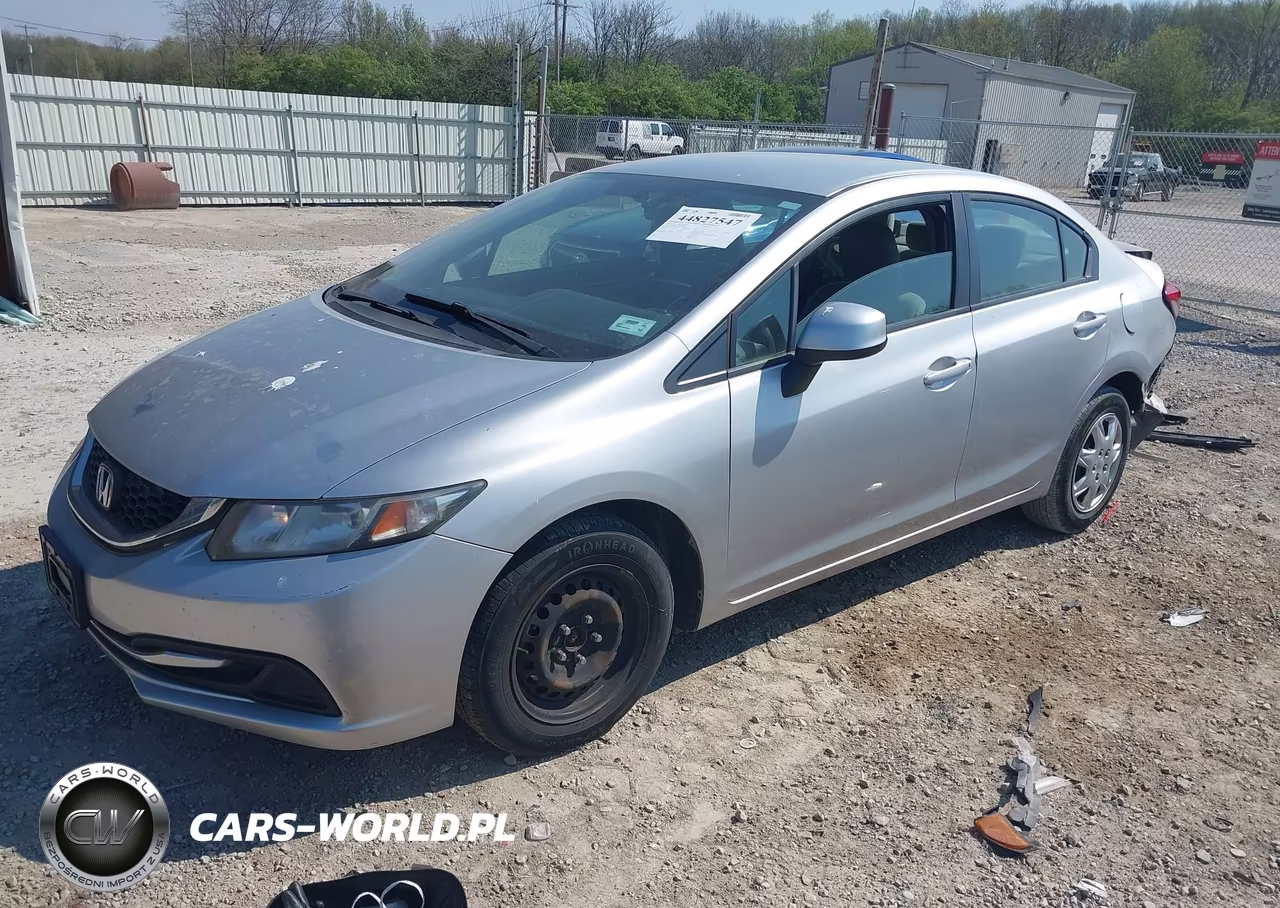 2013 Honda Civic Lx VIN:19XFB2F50DE003609 - 2