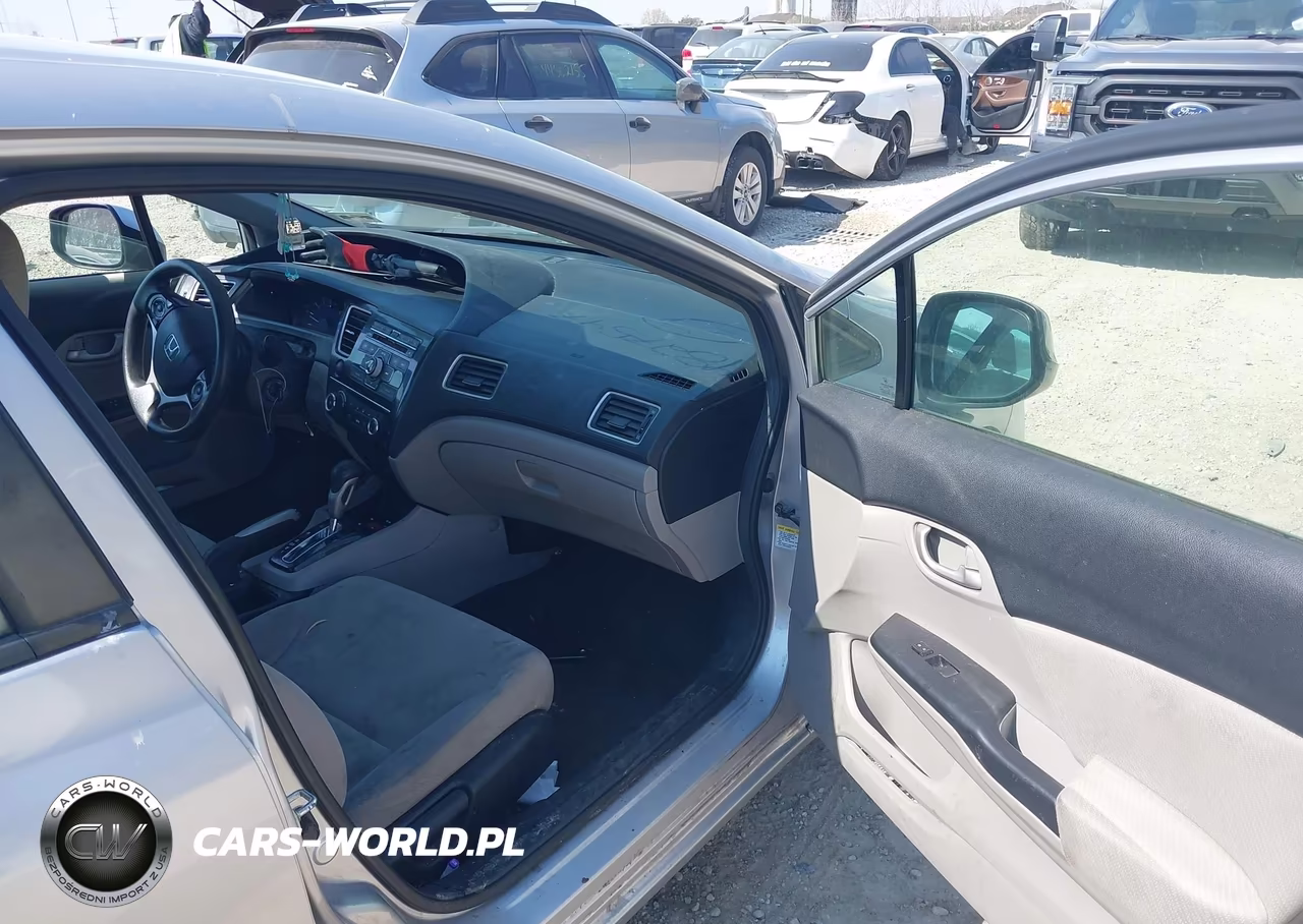2013 Honda Civic Lx VIN:19XFB2F50DE003609 - 5