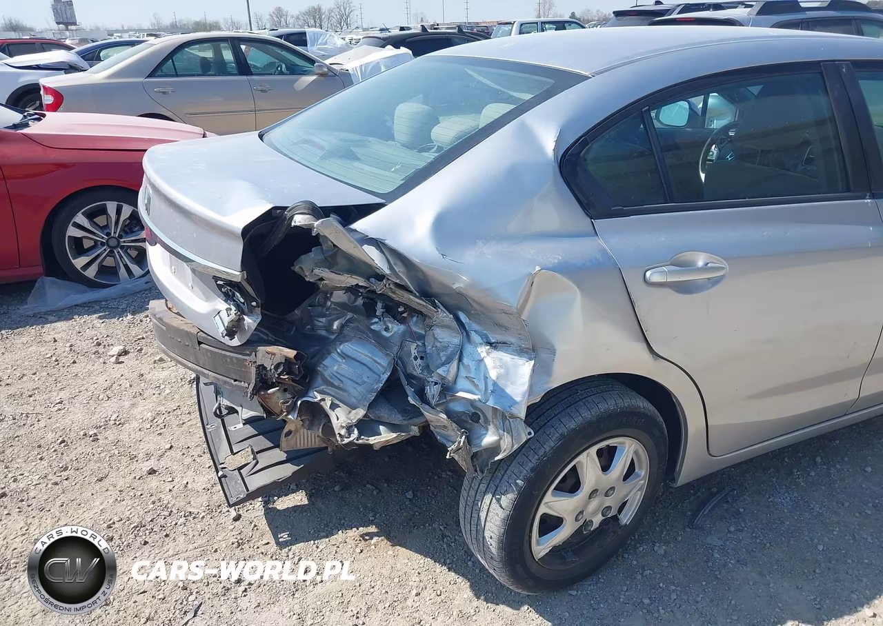 2013 Honda Civic Lx VIN:19XFB2F50DE003609 - 6