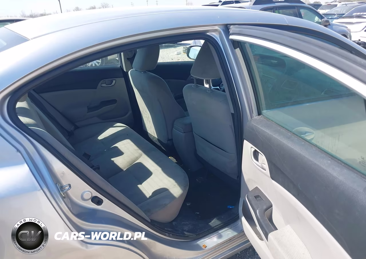 2013 Honda Civic Lx VIN:19XFB2F50DE003609 - 8