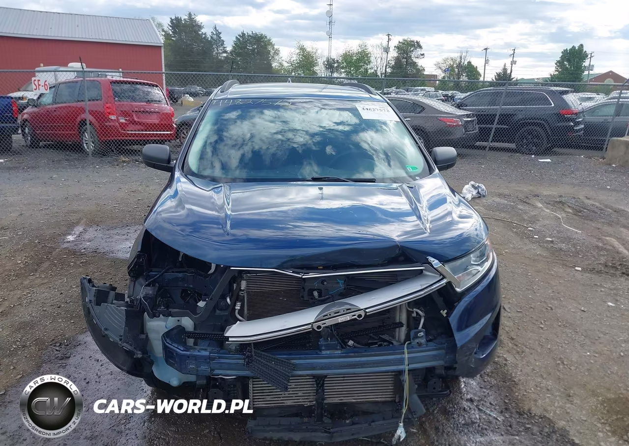 2017 Ford Edge Se VIN:2FMPK4G99HBB60730 - 12