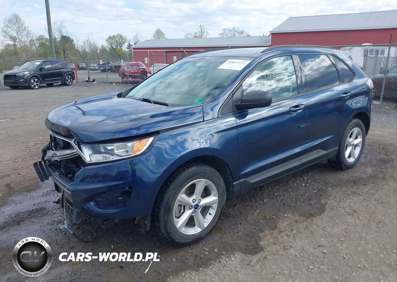 2017 Ford Edge Se VIN:2FMPK4G99HBB60730 - 2
