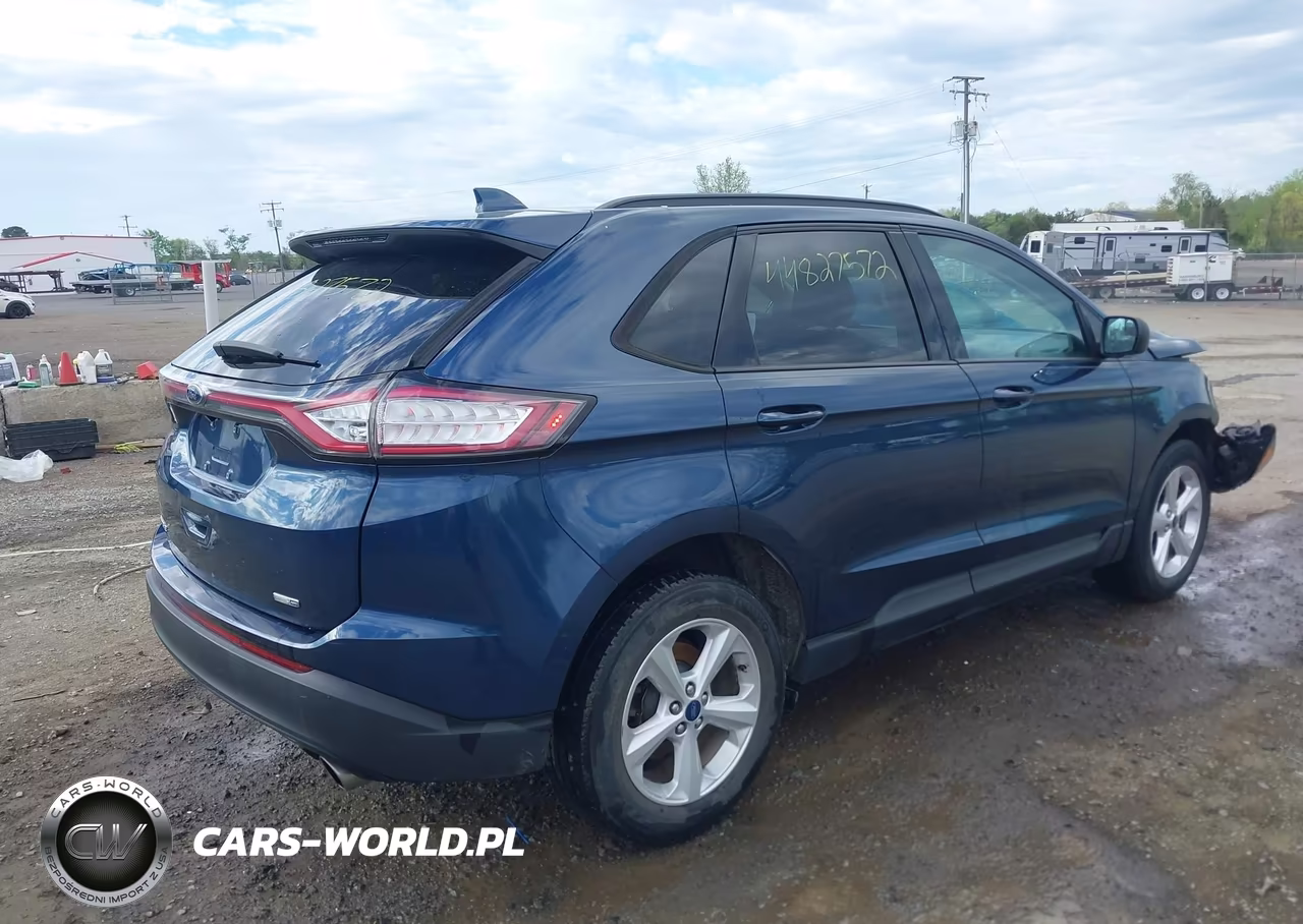 2017 Ford Edge Se VIN:2FMPK4G99HBB60730 - 4