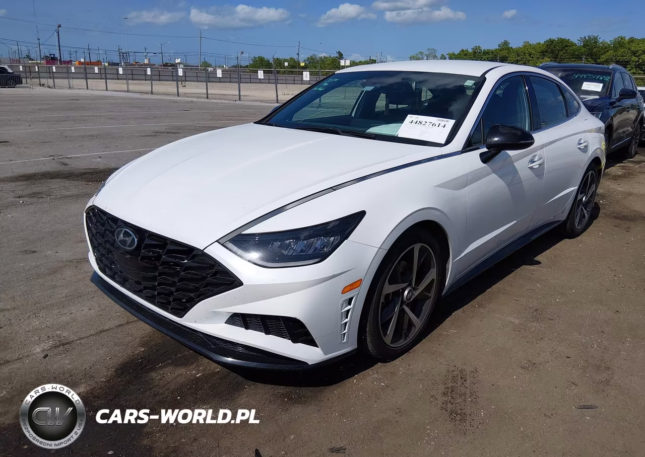 2021 Hyundai Sonata Sel Plus VIN:5NPEJ4J22MH091338 - 2