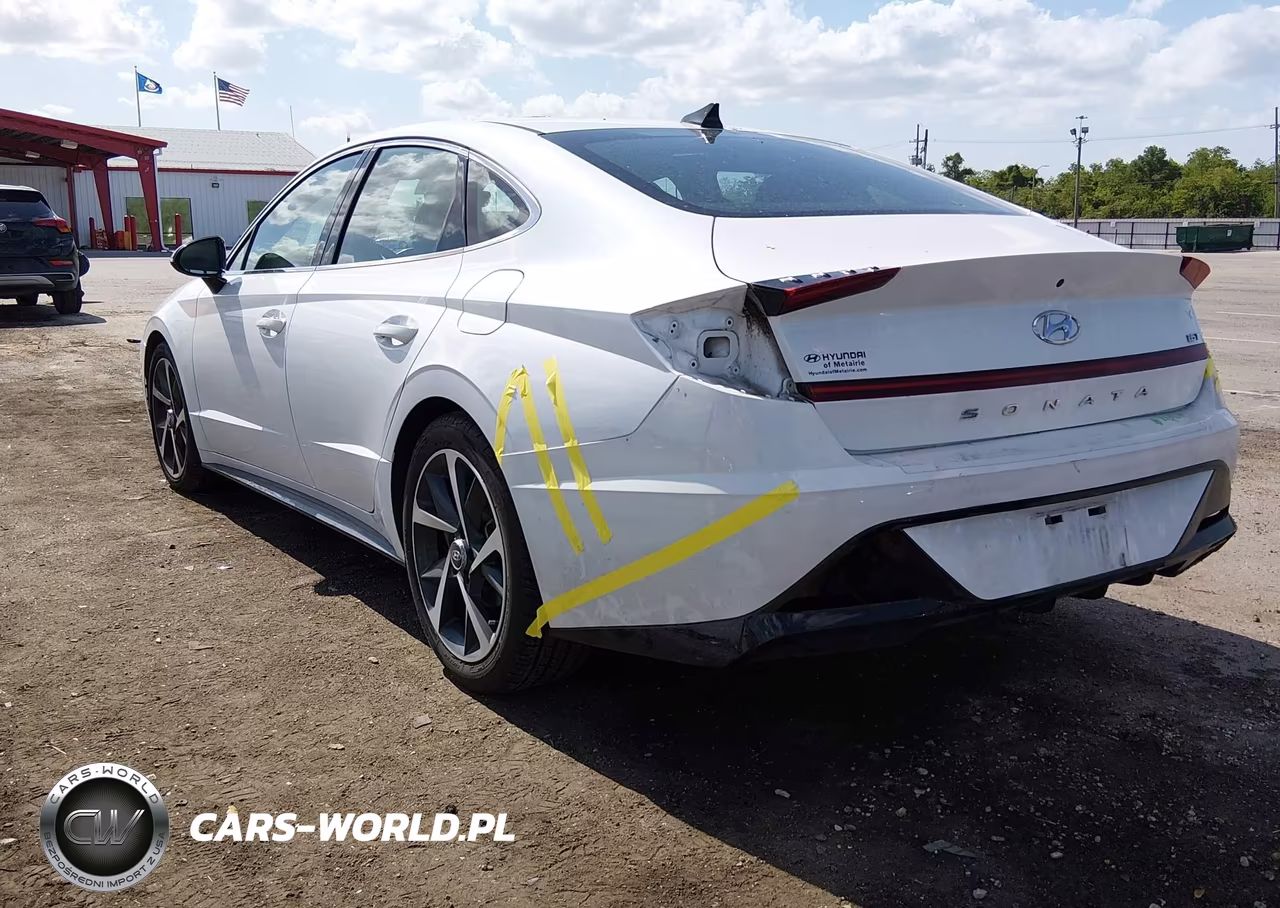 2021 Hyundai Sonata Sel Plus VIN:5NPEJ4J22MH091338 - 3