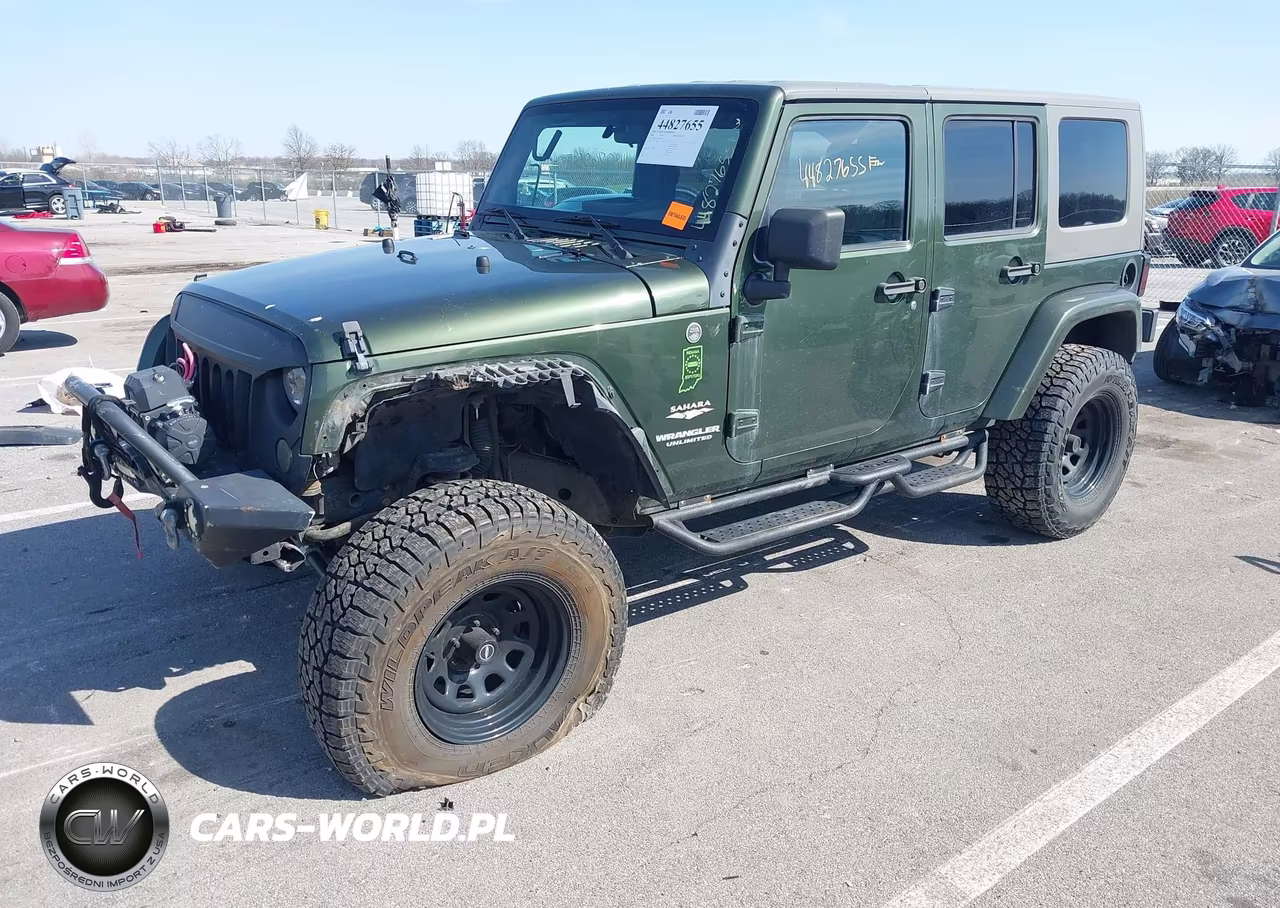 2008 Jeep Wrangler Unlimited Sahara VIN:1J4GA59148L634579 - 2
