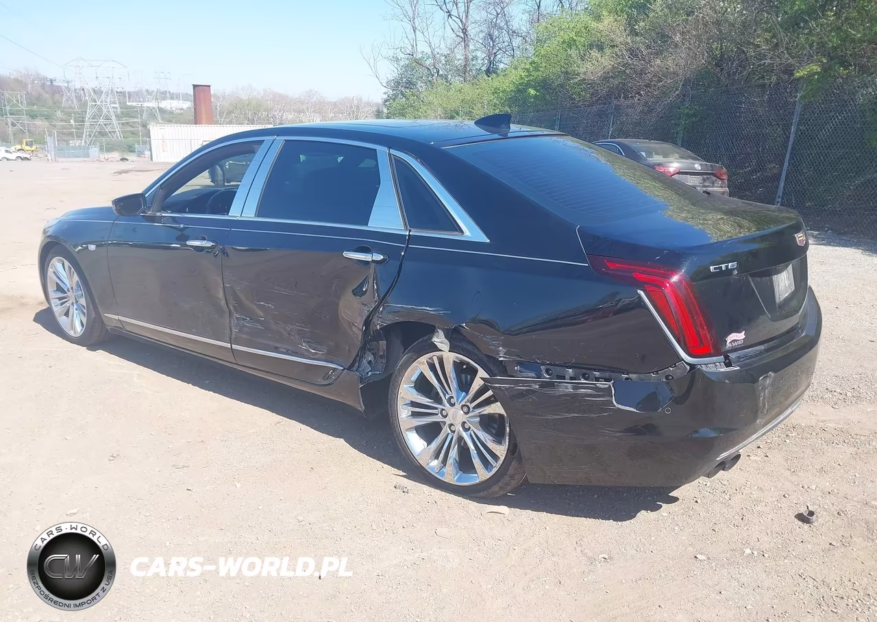 2017 Cadillac Ct6 Twin Turbo Premium Luxury VIN:1G6KH5R65HU140087 - 3