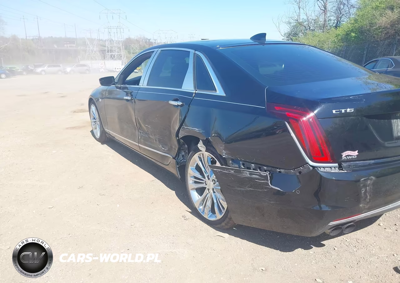 2017 Cadillac Ct6 Twin Turbo Premium Luxury VIN:1G6KH5R65HU140087 - 6